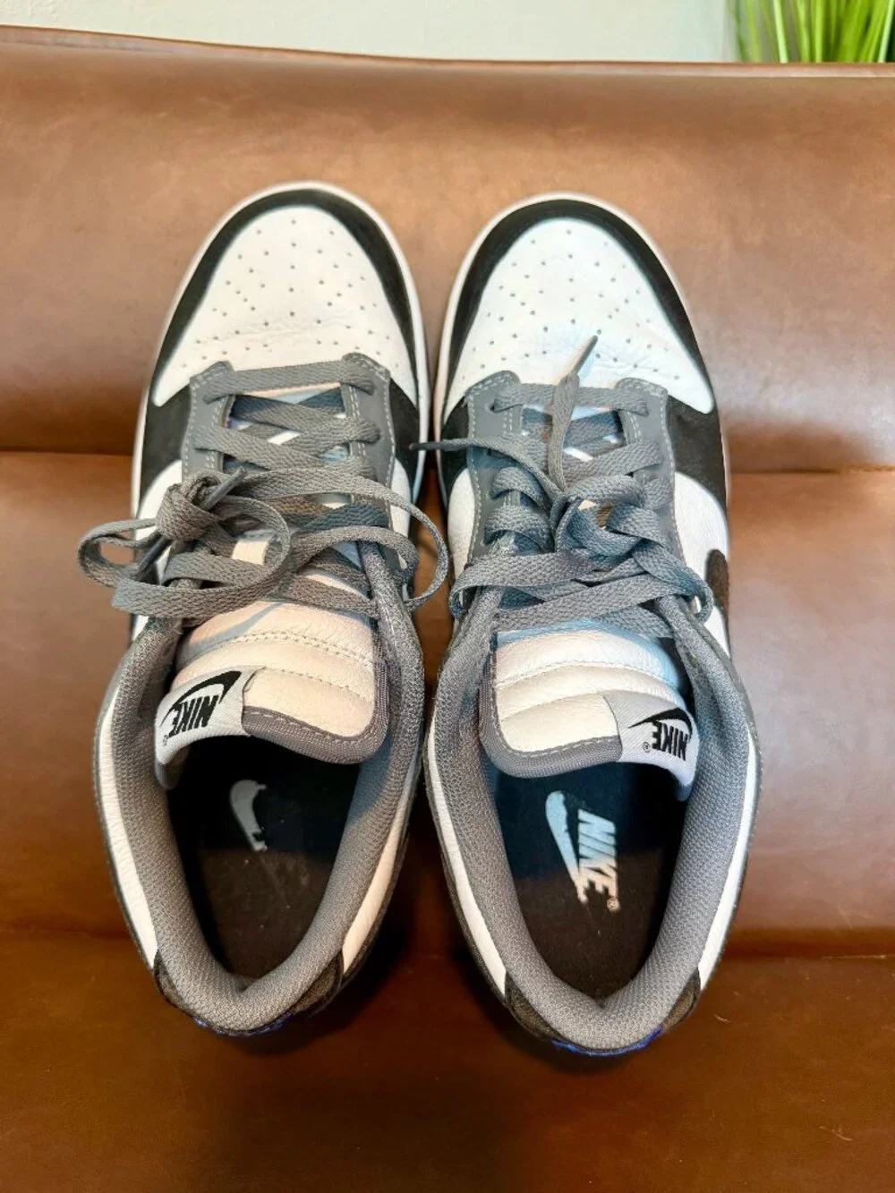 Nike Dunk Low, Men's Size 9, Blk/White/Grey/Blue